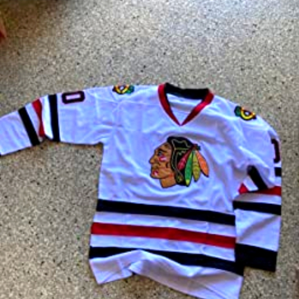 Clark Griswold Blackhawks X-Mas Christmas Vacation Jersey NEW‼️ 🎄🎅 - Picture 8 of 13